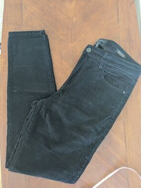 Sanctuary Women's Black Slim Courdoroy Pants
